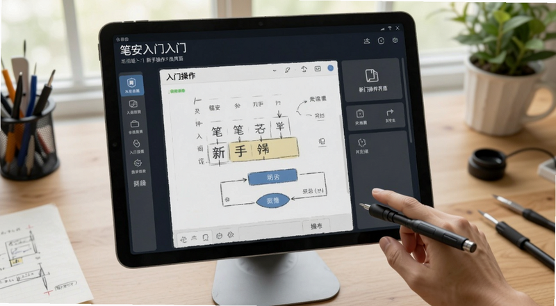 笔安入门新手操作界面展示图|笔安入门操作