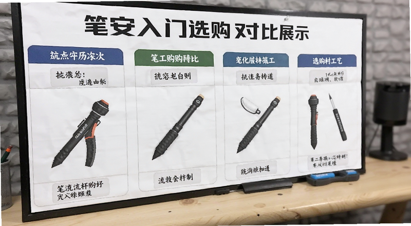 笔安入门选购对比展示图