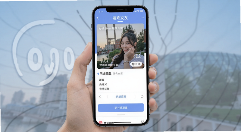速欢交友同城匹配距离设置界面预览图
