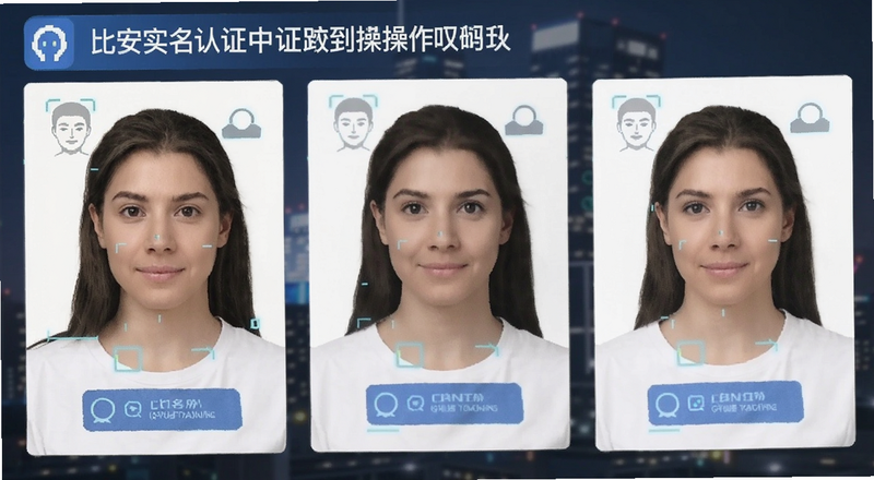 比安实名认证人脸识别操作图
