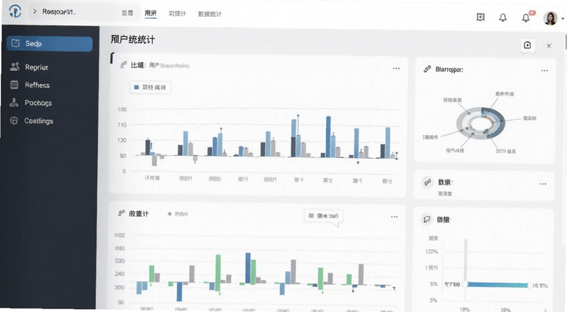 比安用户评价数据统计界面预览图