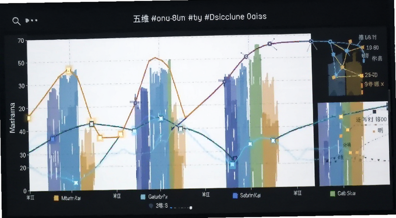 五维数据指标趋势分析图表预览图