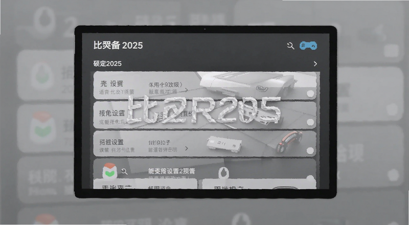 比安2025功能设置页面预览图
