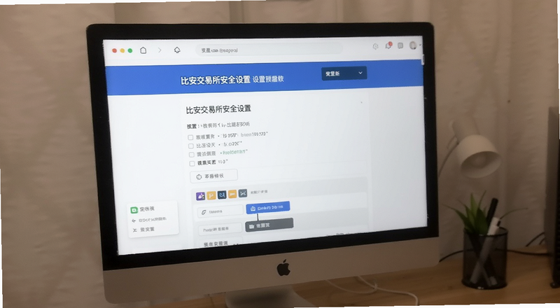 比安交易所安全设置页面预览图