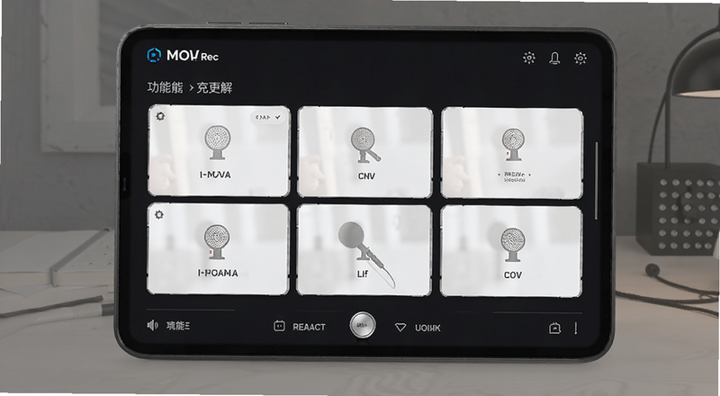 MOVA Rec����¼�������湦�ܲ���Ԥ��ͼ