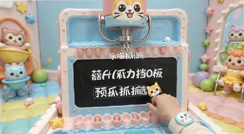 乐喵抓抓选机器看爪力挡板||乐喵抓抓选机器看爪力挡板预览图