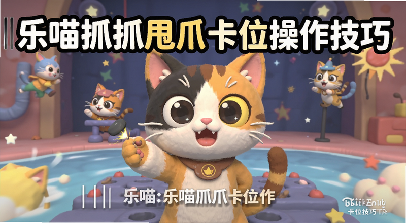 乐喵抓抓甩爪卡位操作技巧||乐喵抓抓甩爪卡位操作技巧预览图