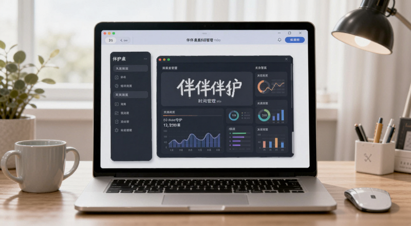 伴伴守护桌面时间管理设置页面预览图
