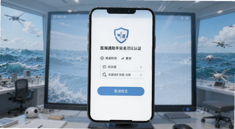 医海通助手实名认证界面预览图