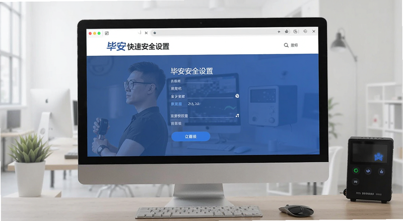 毕安快速安全设置页面预览图