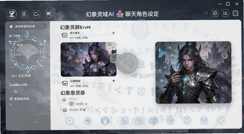 ��������AI�����ɫ�趨����Ԥ��ͼ