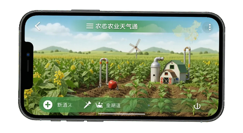 农业天气通手机界面预览图