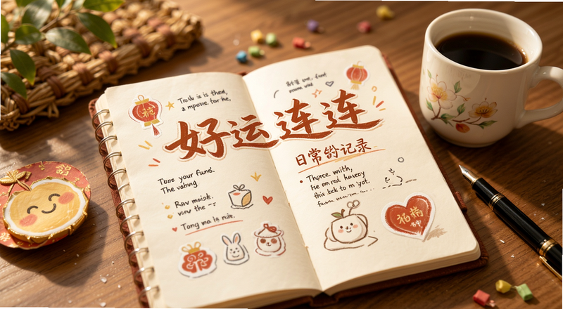 好运连连日常记录图
