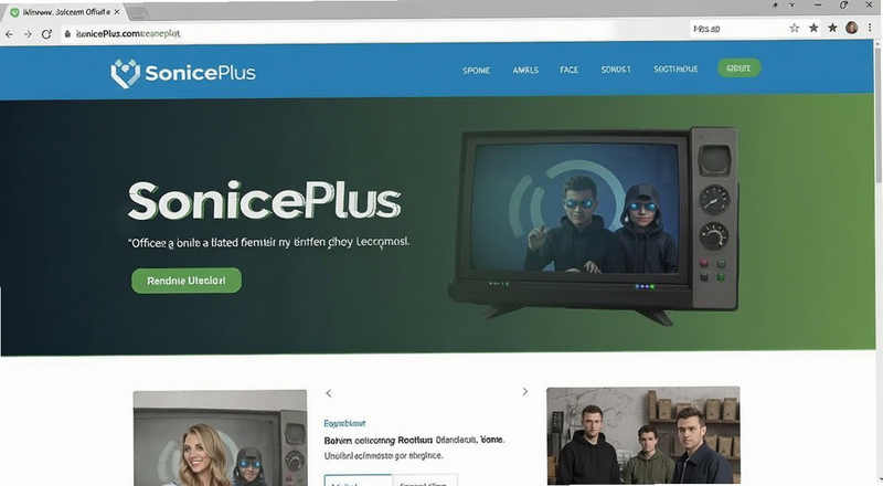 SonicePlus官方下载页面截图