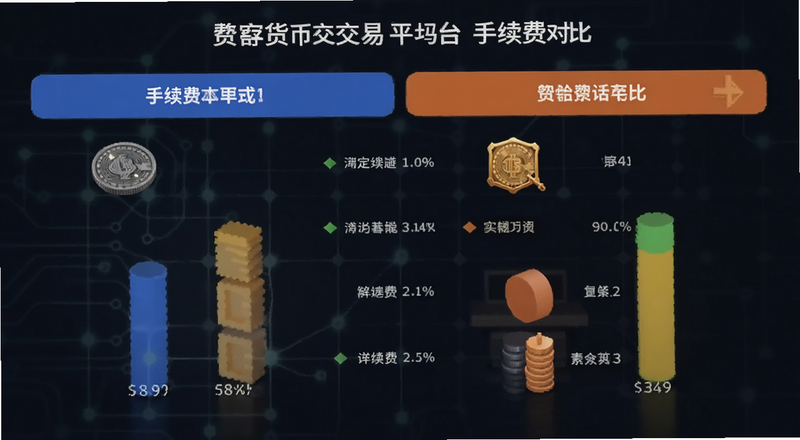 数字货币交易平台手续费对比图