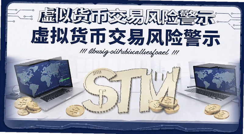 虚拟货币交易风险警示宣传图