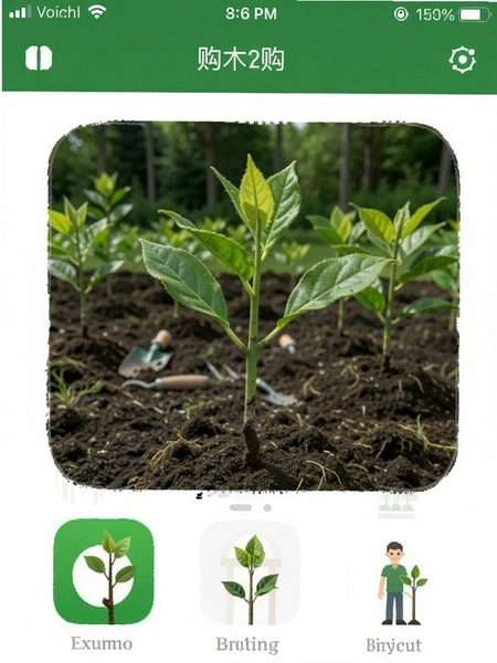 购苗木App界面截图
