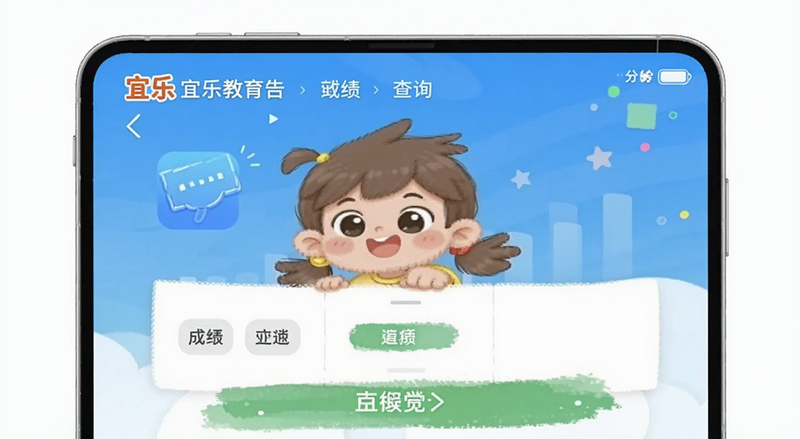 ���ֽ���App�ɳ�����ɼ���ѯ����Ԥ��ͼ