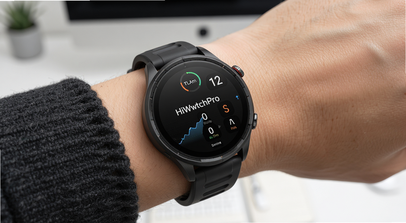 HiWatchPro智能手表佩戴效果图