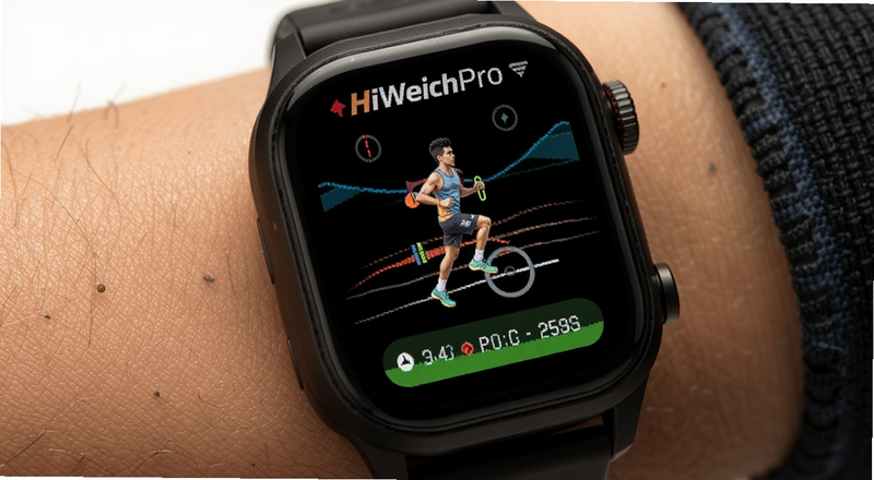 HiWatchPro智能手表运动模式界面图