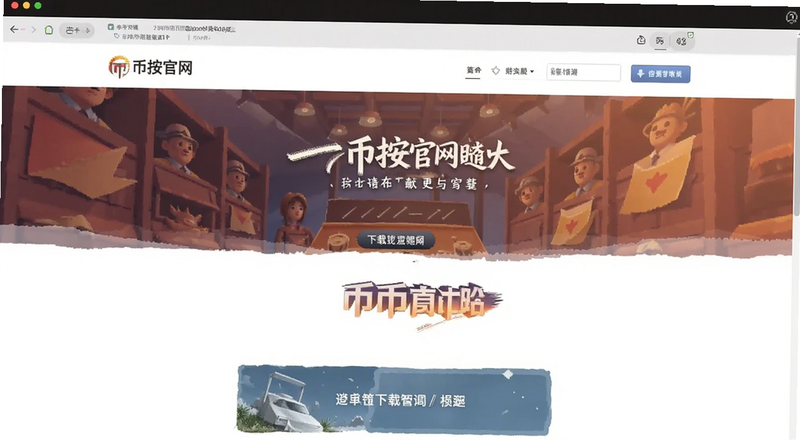 币按中文官网下载页面展示图