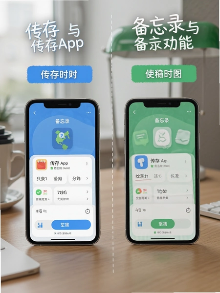 ����App�뱸��¼���ܶԱ�ͼ