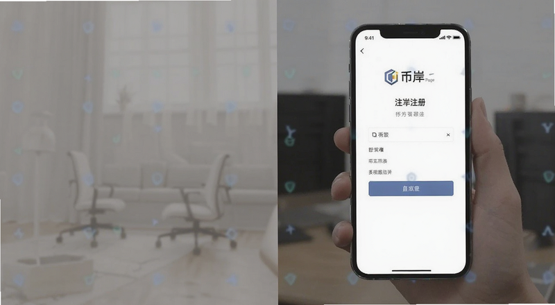 币岸注册页面手机端界面预览图