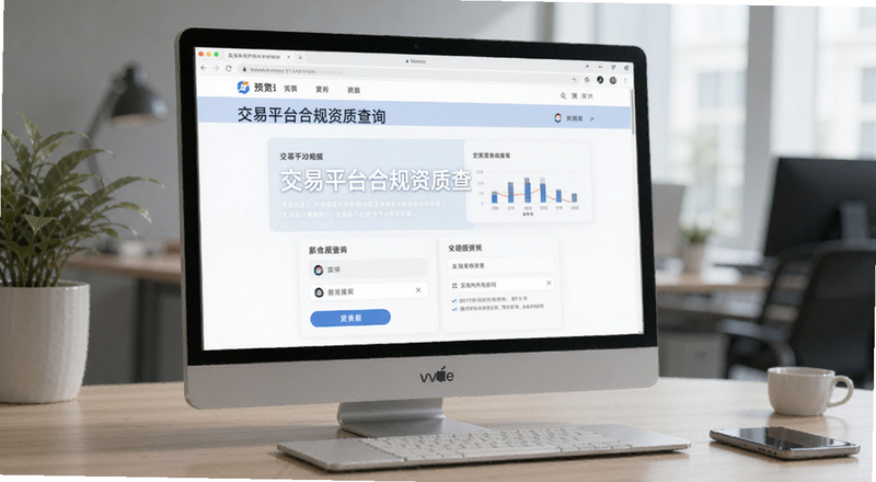 交易平台合规资质查询页面预览图