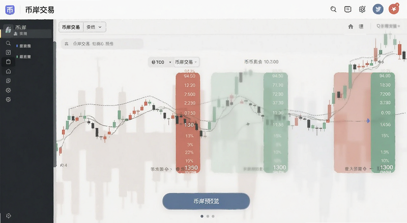 币岸交易界面挂单买卖操作预览图