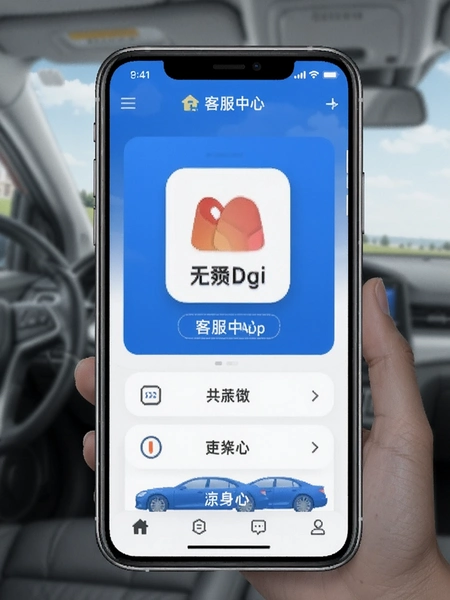 中交车主App客服中心页面示意图