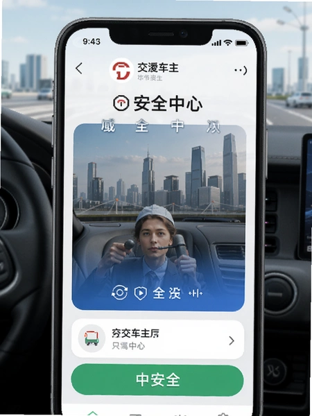 中交车主App安全中心界面