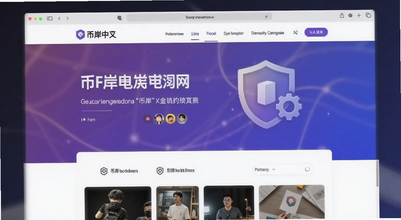 币岸中文官网首页界面预览图