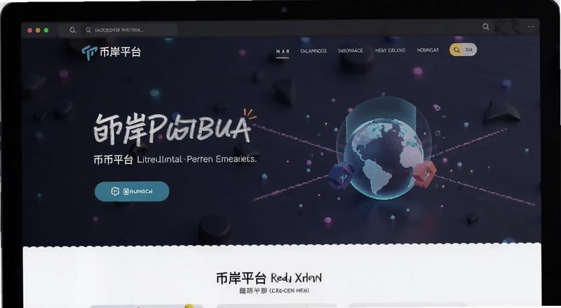 币岸平台首页界面预览图