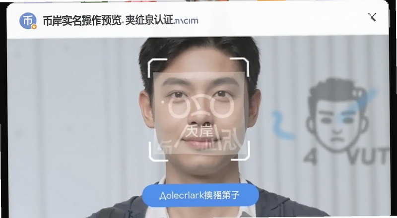 币岸实名认证人脸识别操作预览图