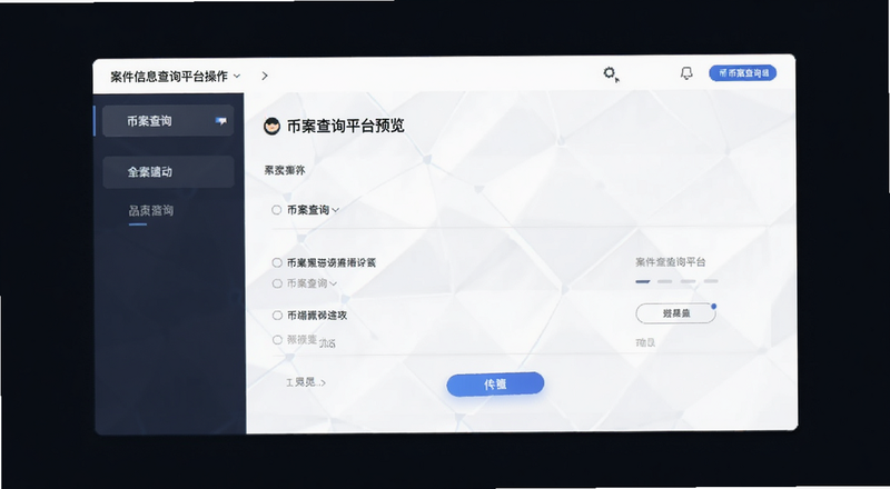 案件信息查询平台操作界面图|币案查询平台预览图