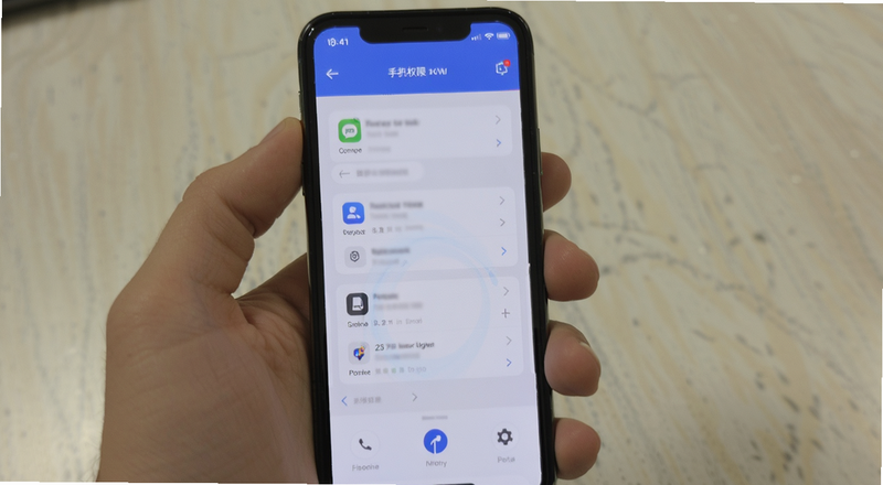 用户手机权限管理界面预览图