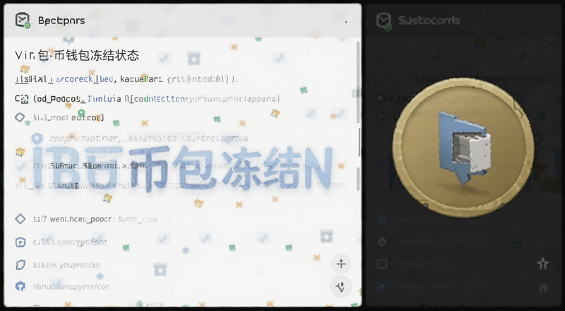 虚拟币钱包冻结状态截图预览图