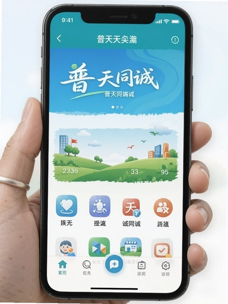 普天同诚APP主界面截图