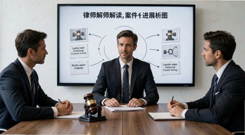 律师解读案件进展分析图