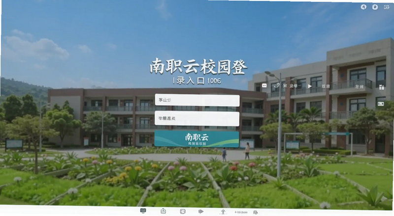 南职云校园登录入口界面预览图