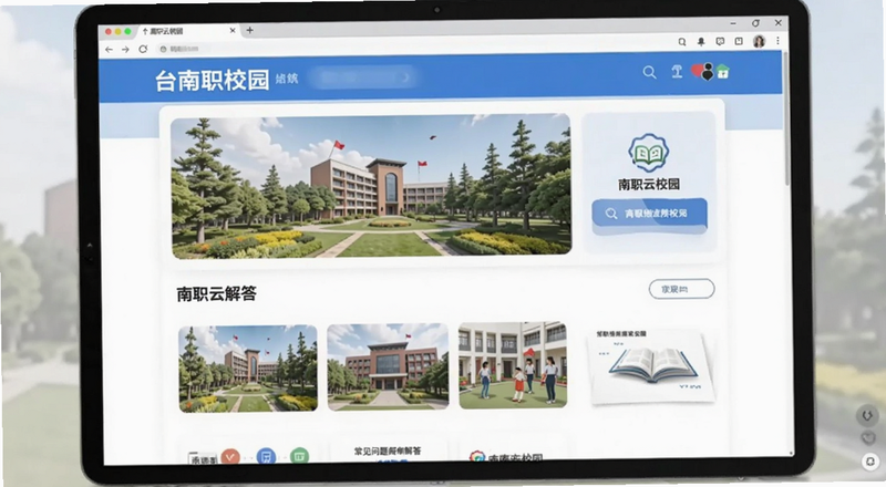 南职云校园常见问题解答界面预览图