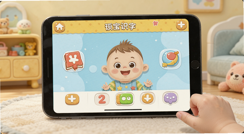 宝宝识字软件界面预览图