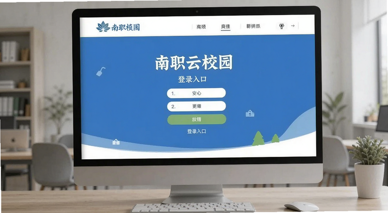 南职云校园登录入口页面预览图