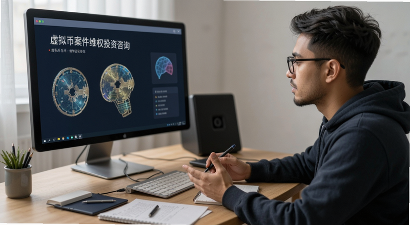 虚拟币案件维权投资者咨询场景图