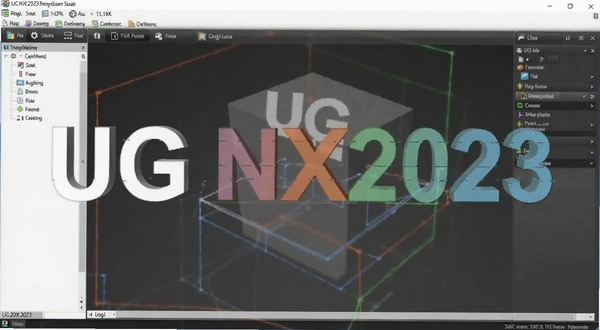 UG NX2023�ƽ���ͼ