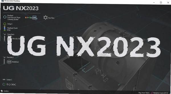 UG NX2023�ƽ���ͼ