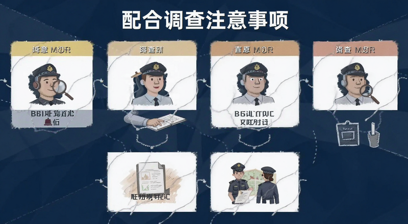 配合调查注意事项图解