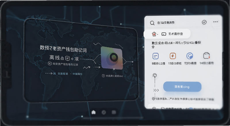 数字资产钱包助记词离线备份预览图