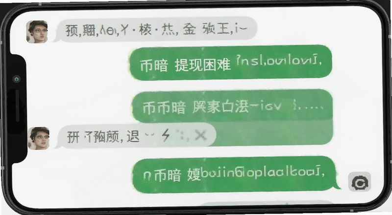 币暗提现困难聊天记录预览图