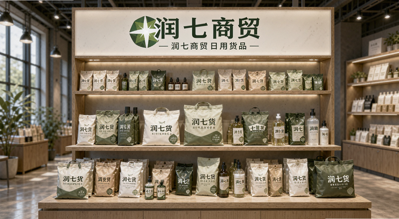 润七商贸日用百货产品陈列图